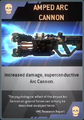 Amped Arc Cannon