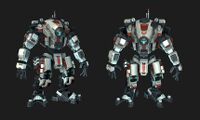 Renders of Tone, developed for Titanfall: Assault.