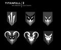 Concepts for the Apex Predators' logos in Titanfall 2